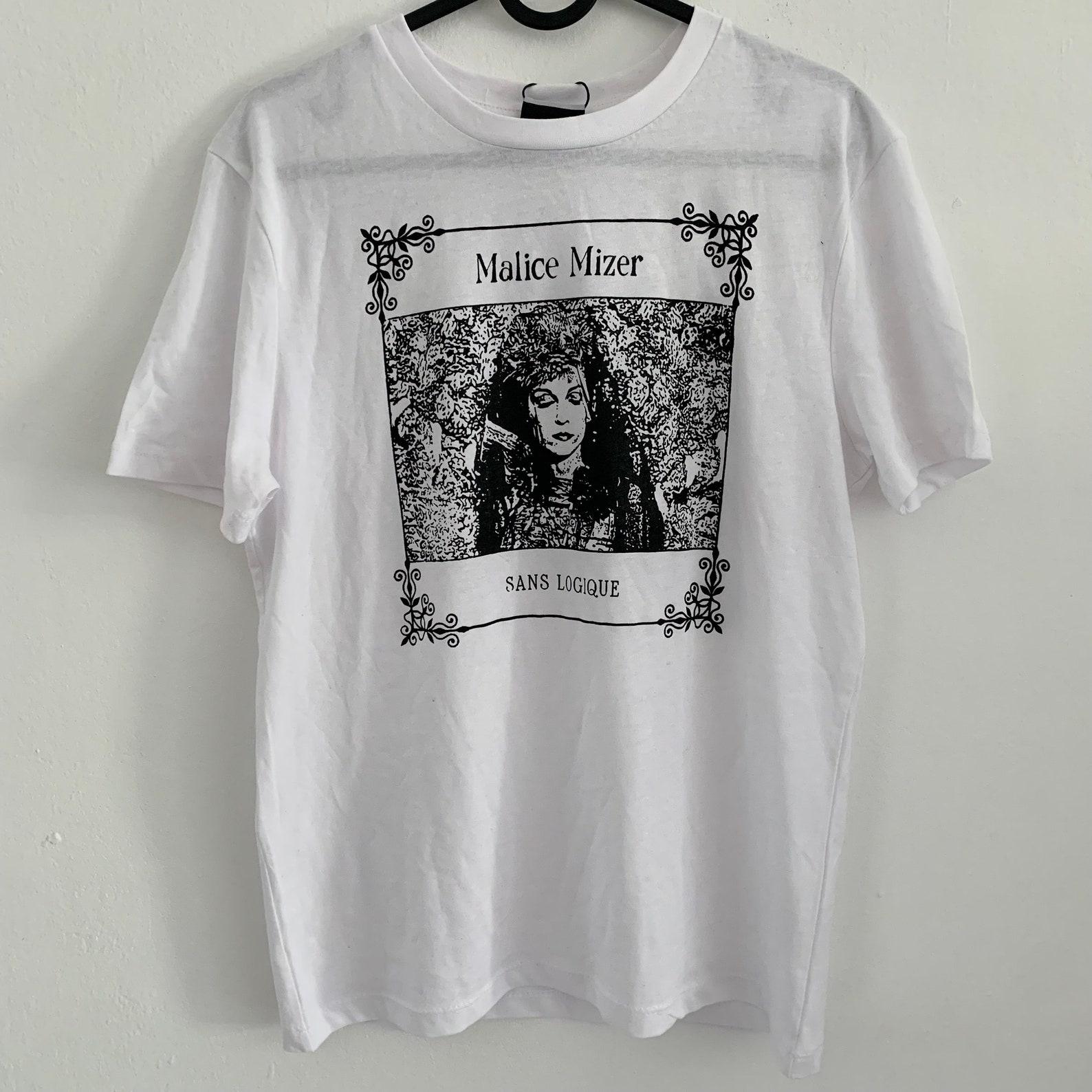 Malace Mizer Underground visual kei Japanese bands 90s (screen printed) t-shirt M