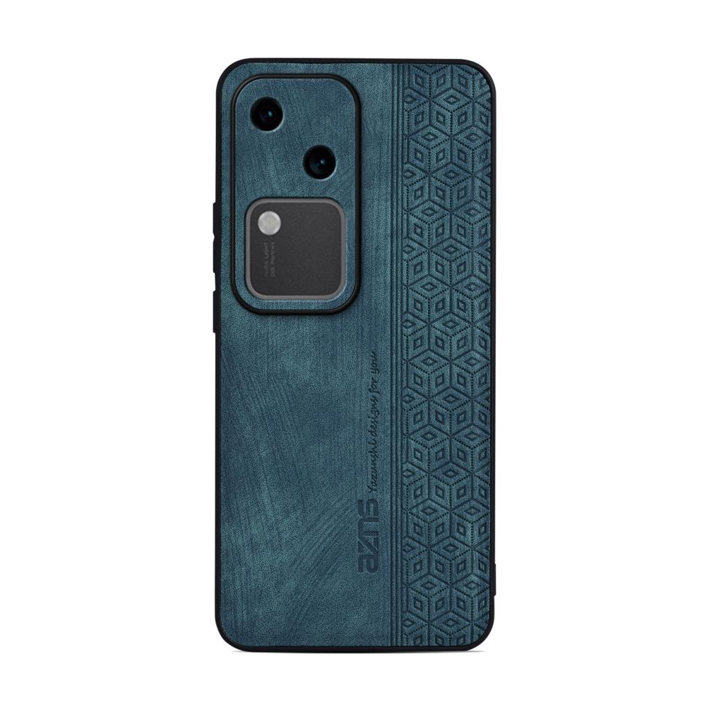 For Vivo V30 5G Back Cover Skin Feel Shockproof Leather Phone Case For Vivo V30 Coque Capa Bumper