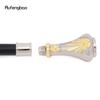 Golden White Freemasonry Freemasons VG Totem  Walking Cane Fashion Walking Stick Gentleman Crosier Knob Walking Stick 93cm