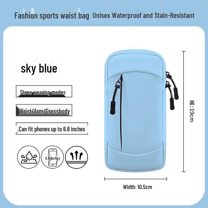 Ultradünne Unisex Wasserdichte Handy-Armbandtasche zum Laufen für Outdoor-Fitness