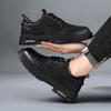 Kokschoenen heren herfst nieuwe herenschoenen veelzijdige casual board schoenen heren antislip en slijtvaste leren schoenen heren