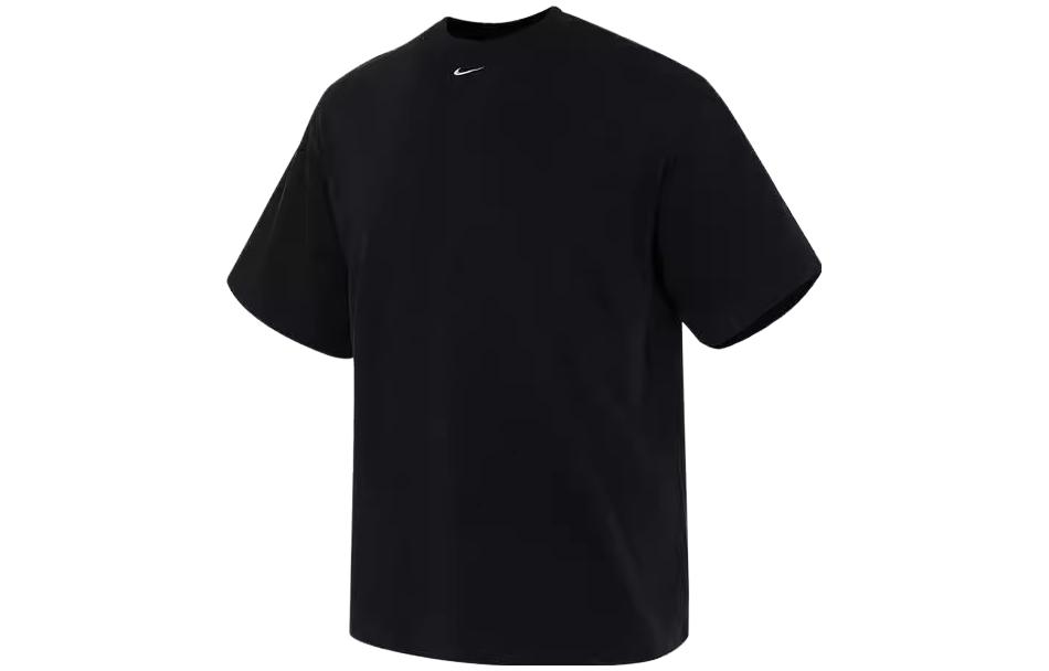 

Nike T Shirts Men s Black Crew Neck Moderate Straight Fit FB7866-010 XL