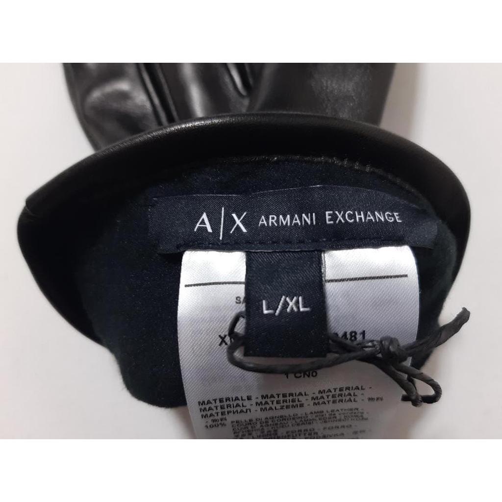 Used [New] Armani Exchange "Men's Gloves" with Embossed Logo L-XL