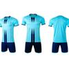 Voetbalshirt Set Heren Volwassenen Kinderen Wedstrijd Training Korte Mouwen Gepersonaliseerd Fan Shirt Z111 Sneldrogend