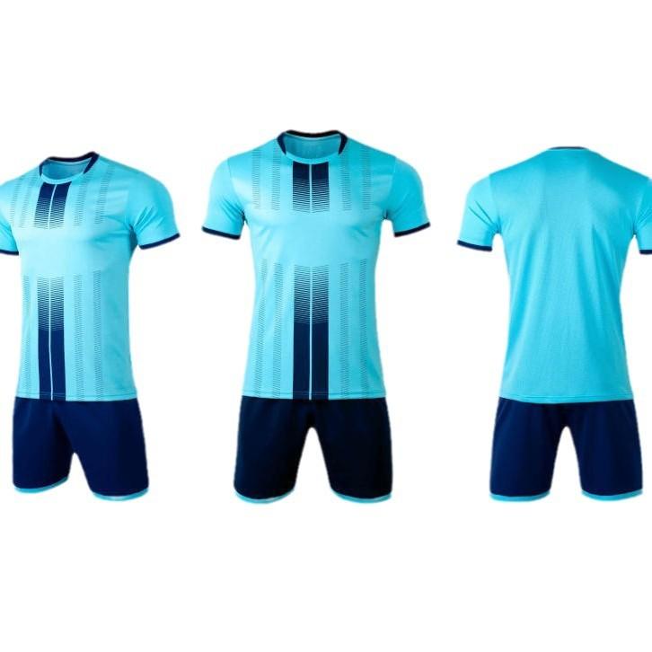 Voetbalshirt Set Heren Volwassenen Kinderen Wedstrijd Training Korte Mouwen Gepersonaliseerd Fan Shirt Z111 Sneldrogend