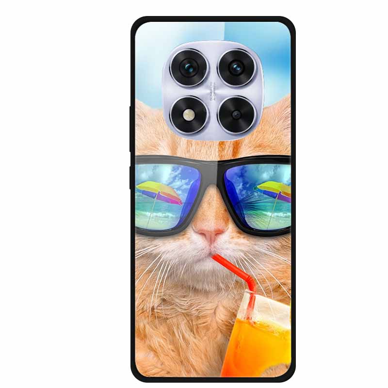 Hard Back Cover For Xiaomi Redmi Note 14 Pro 5G Case Soft Bumper Tempered Glass Case For Redmi Note 14 Pro 4G Case Note14 Pro