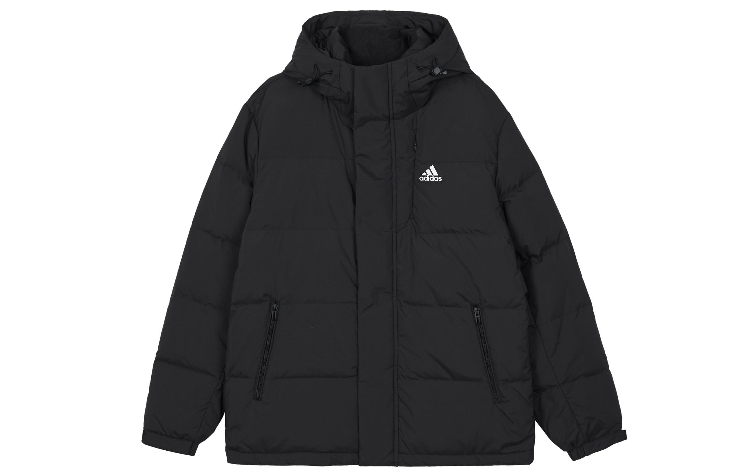 Adidas Down Jackets Men s Black Hooded Moderate Other IW0779 S