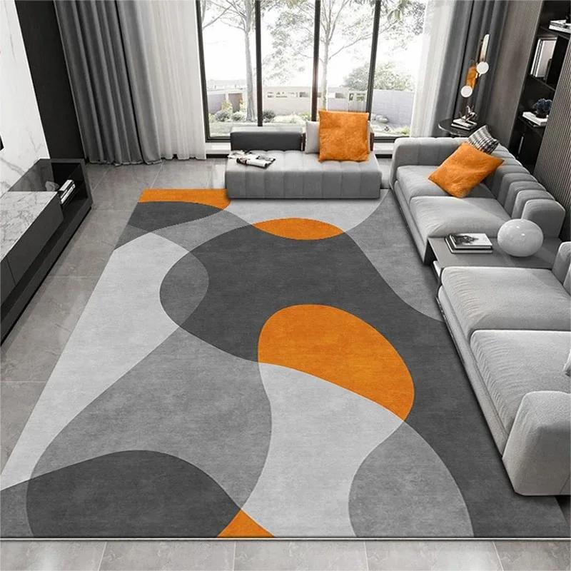 Modern Light Luxury Carpets Nordic Bedroom Carpet Large Area Living Room Decor Floor Mat Home Study Lounge Minimalist Style Rug