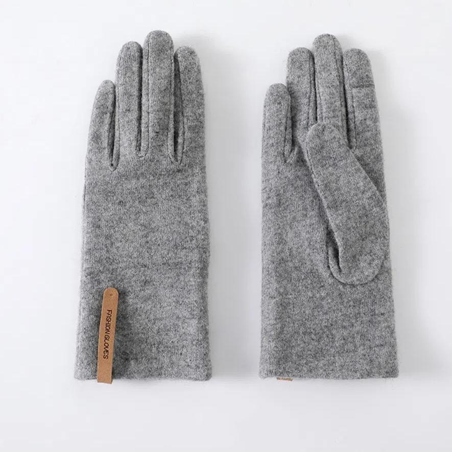 Keep Warm Winter Gloves Windproof Women's Gloves Fashion Cashmere Gloves  Drive