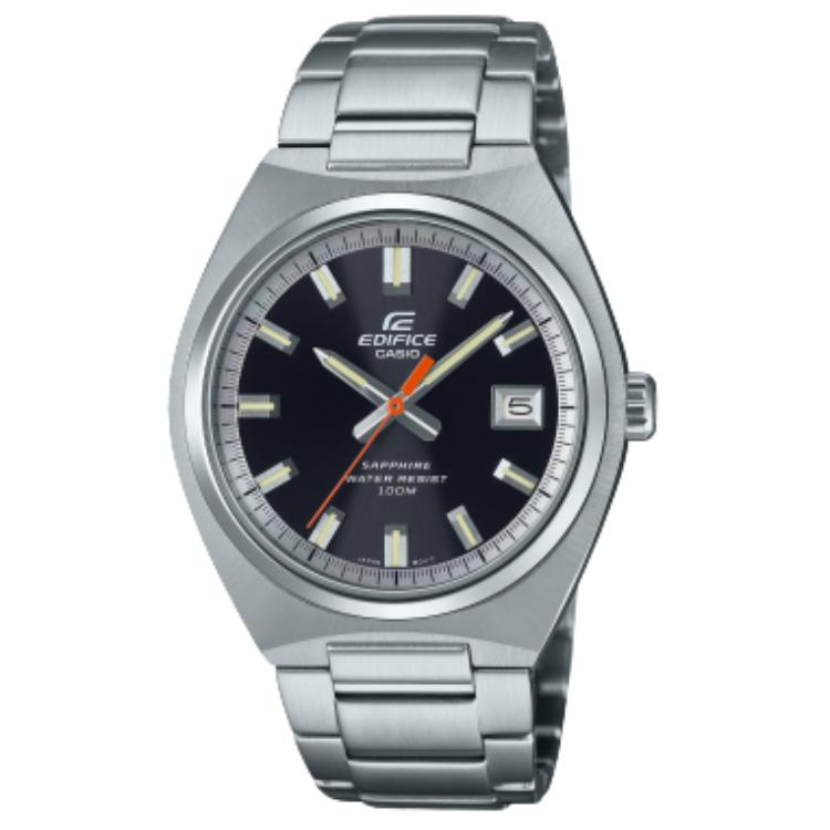 CASIO EDIFICE Quartz Movement Stainless Steel Strap Watch Men s Watches Black Dial EFB-109D-1AV Black Dial
