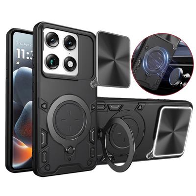 For Motorola Signature 5G Case Case Slide Lens Protector Armor Phone Cover For Moto Signature Magnet Ring Stand Shockproof Funda