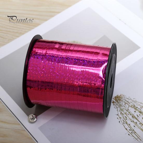 500 Yards Curling Ribbon Glitter Shiny Ballon Ribbon String Roll for Gift Wrapping Crafts Party Decorations