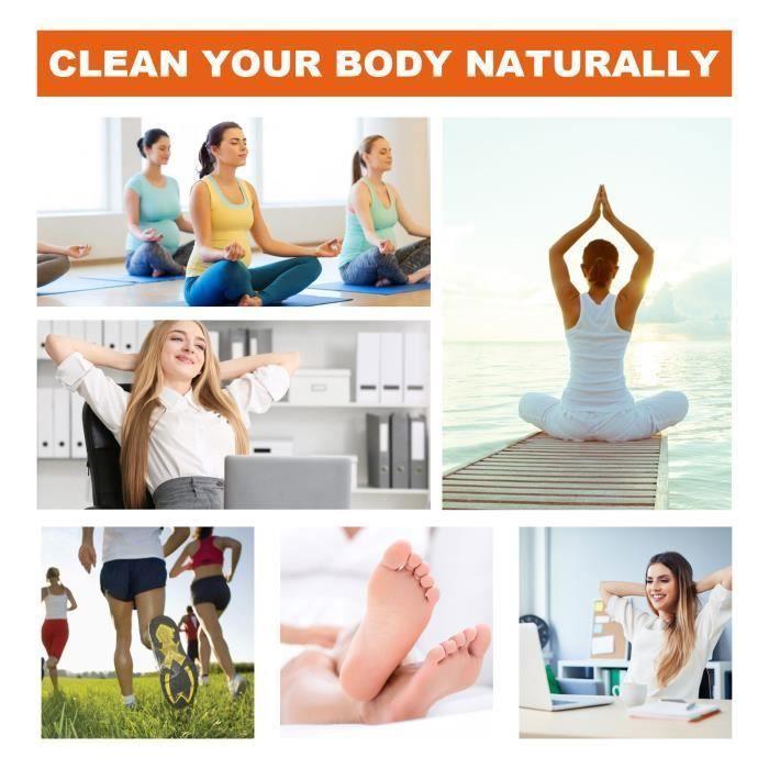 Detox pentru Picioare - Plasturi Detox pentru Picioare - 10 Bucăți - 100% Naturali - Pudră de Ghimbir - Ameliorează Stresul Blan ÎNGRIJIREA MÂINILOR