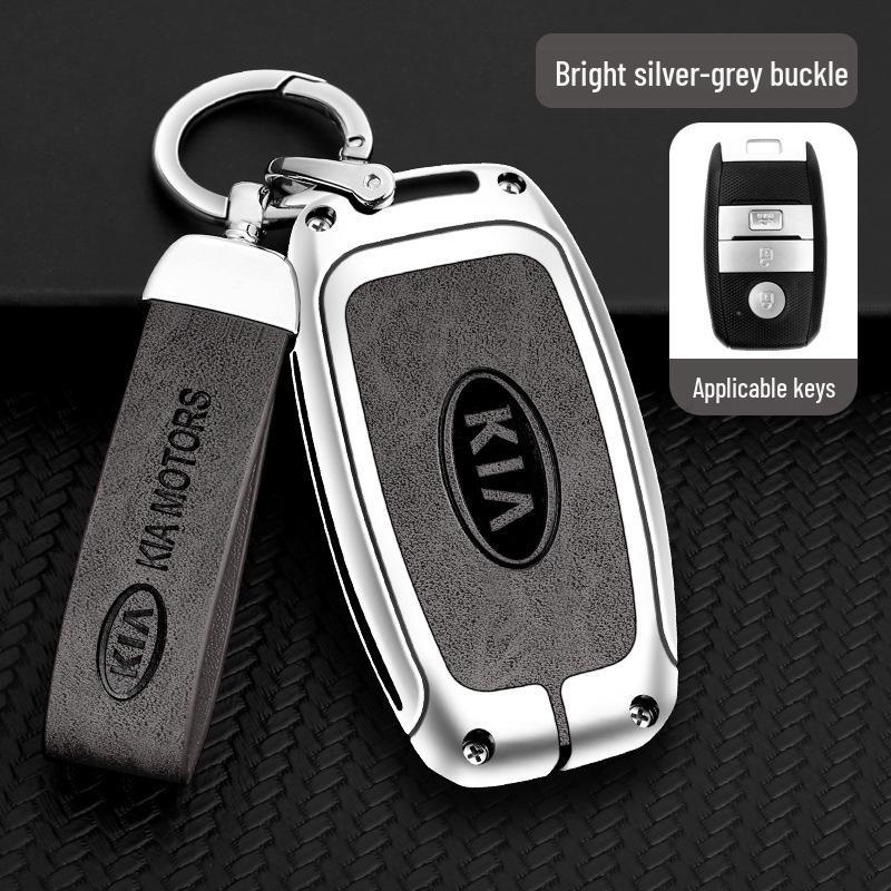 Kia Key Cover Fit for KX3, Arro, K3, Sportage, K5, KX5, KX-Cross, Yipao Model - Protective Buckle Included