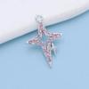 10Pcs Gold Plated Crystal Star Charm Pendant For Jewelry Making Bracelet Necklace Diy Earrings Accessories Craft