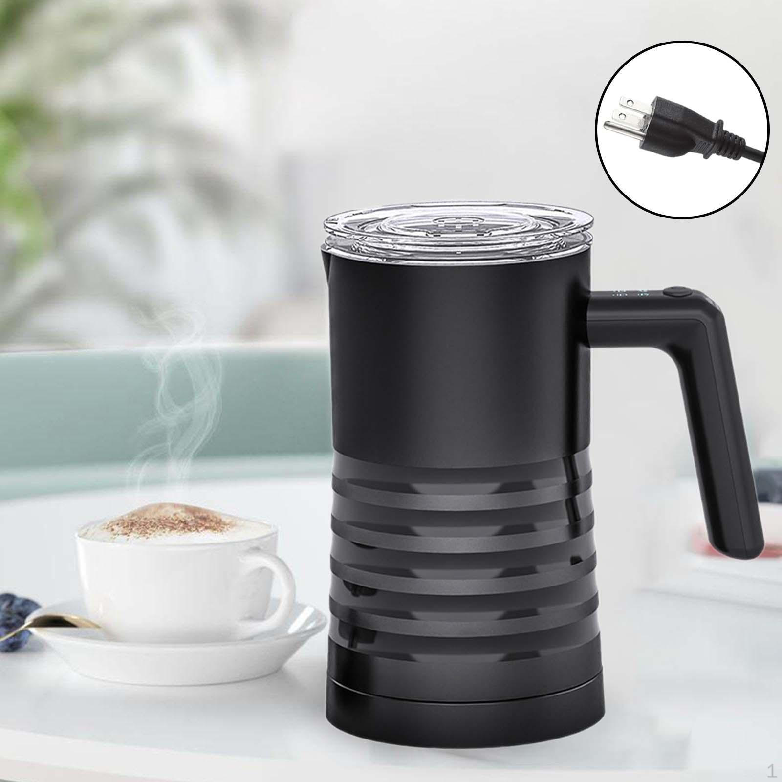 

Роскошный комплект для приготовления молочной пены и подогревателя для изысканных напитков чёрный