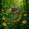 Color-Changing Rhinestone Dragon Brooch: Luxurious Lizard Pin Corsage Accessory
