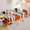 Prosop de Sofa Gros din Material Chenille Simplu Modern Geometric Husă de Sofa All-Inclusive Pânză Husă Universală Anti-Zgârieturi