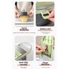 Hand Guard Multifunctional Vegetable Cutter Stainless Steel Food Grater Kitchen Slicer  for Potato