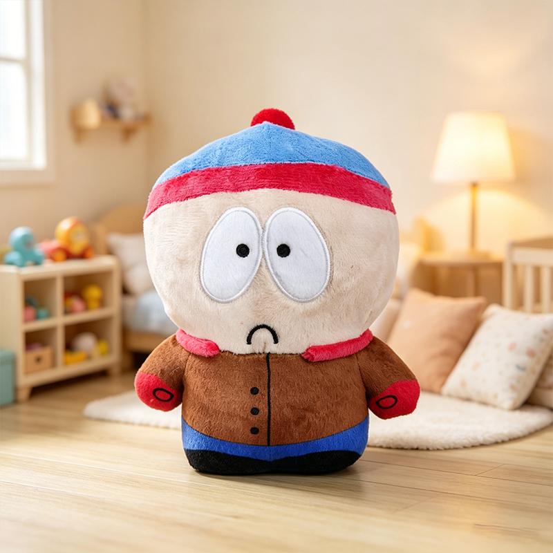 7 Pcs Set Cute Plush Dolls Soft Cartoon Stuffed Animal Figures Fluffy Cotton Toys For Kids Collectible Gifts For Boys And Girls