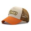 Letter Embroidery Cap Male and Female Couple Net Cap Casual Breathable Sunshade Baseball Cap Truck Driver Hat