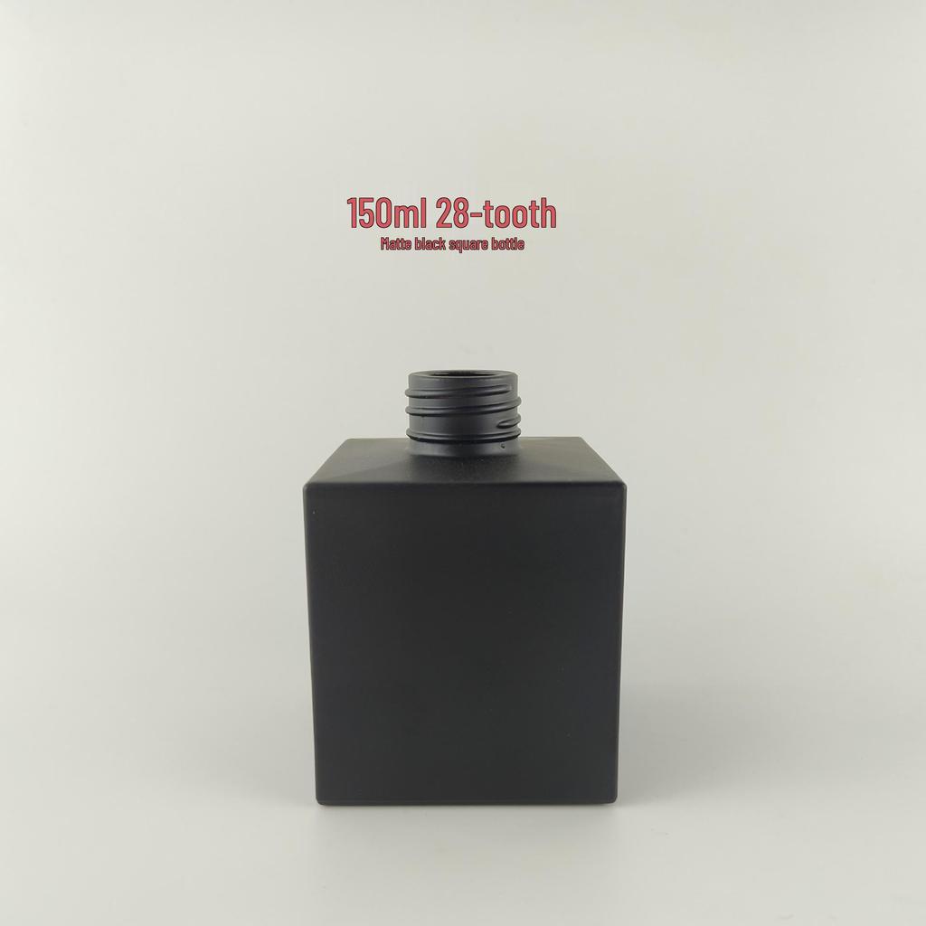 50ml Frosted Square Aroma Diffuser Glass Bottle for Home or Car Decoration