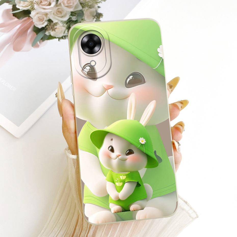 New Fashion Phone Case For OPPO A17K A17 Soft Silicone Cases For Oppo A17 A17K CPH2471 CPH2477 Shockproof Covers Bumpers