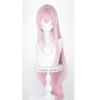 LAOBAO Cosplay Wig, Pink, Long Straight Hair, Lolita, Harajuku Style, GAL Style, Heat Resistant, Costume Accessory, Party, Fancy Dress, Christmas, Hal