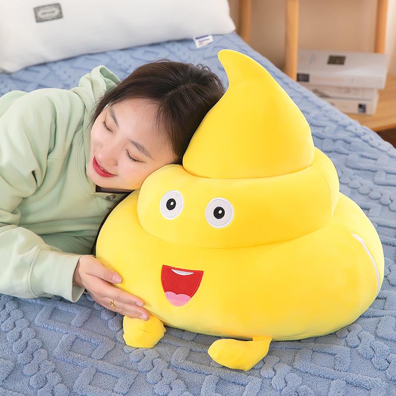 Funny Feces Plush Pillow - Creative Prank Gift Doll