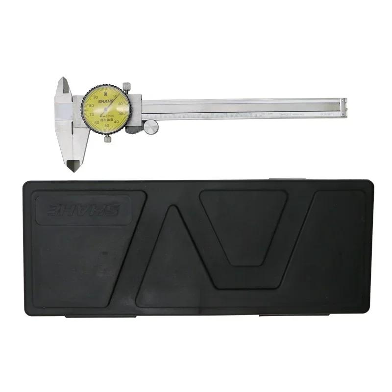 Dial Caliper 6" Precision Double Shock Proof Solid Hardened Stainless Steel Dial Caliper 150mm Micrometer Measuring Tools