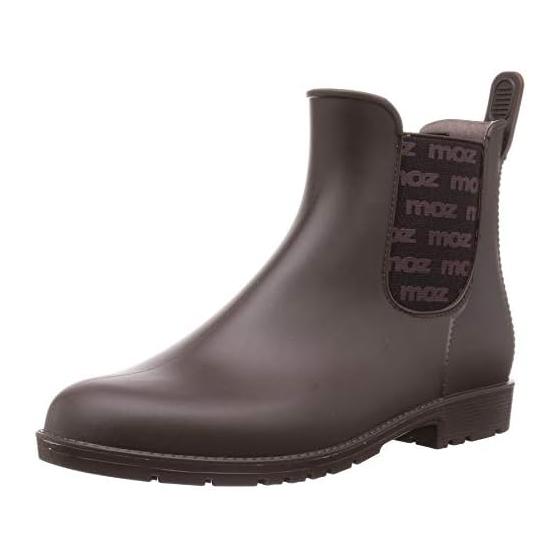 

[Mozu] Logo Side Gore Rain Boots MZ-8507 Women s