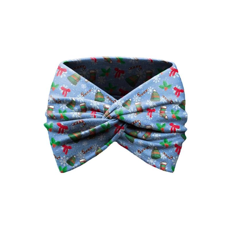 Fashion Cross Elastic Headband Sweat-absorbing Face-washing Headscarf European and American Hair Accessories Sports Headband