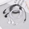 2M/3M Cable Length Wired Earphones In Ear Monitor Music Game Earbuds Headphone 3.5Mm Heavy Bass Headset