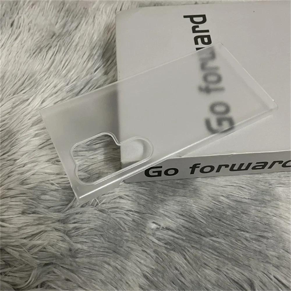 Ultradunne, matte, frameloze harde telefoonhoes voor Samsung Galaxy S26 Ultra, S26 Pro, S25 Edge Plus, S24, S23, S22, S21, S20, S10, Note 20, 10 Plus. Schokbestendige hoes.