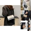Fashionable Street Style Pu Leather Chain Shoulder Bag Beautiful Square Crossbody Bag