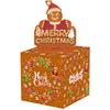 Christmas Party Cookie Packaging Gingerbread Man Motif Compact Supplies Design