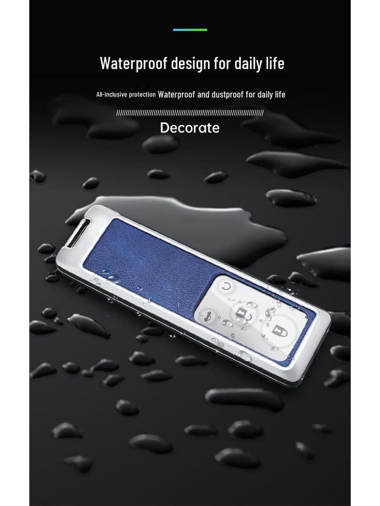 Premium Metal Key Case Cover for BYD G5/G Five (2016-2018 Models)