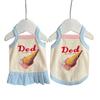 Dog Dress Ice Cream Print Small Puppy Sleeveless Sundress Summer Breathable Ruffle Pet Skirt for Small Dogs Cats
