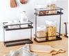 Kitchen Seasoning Storage Rack Multi-functional Perforated Floor Layered Storage Rack Seasoning Storage Rack