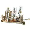 [Sakura Zen] Wall-Mounted Shinto Altar, Versatile Modern Design, Colorful Cloud Crystal Torii Gate, Made In Japan, Hinoki Cypress, Crystal Decoration,