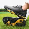Professional Golf Shoes With Nails Men Outdoor Non-slip Men's Golfing Spikes Leather Waterproof Air Cushion Sports Shoes For Men