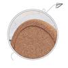 Cork Round Wooden Coasters Set Coffee Cup Mat Drink Tea Pad Placemats Wine Table Mats Decor  (No Box)