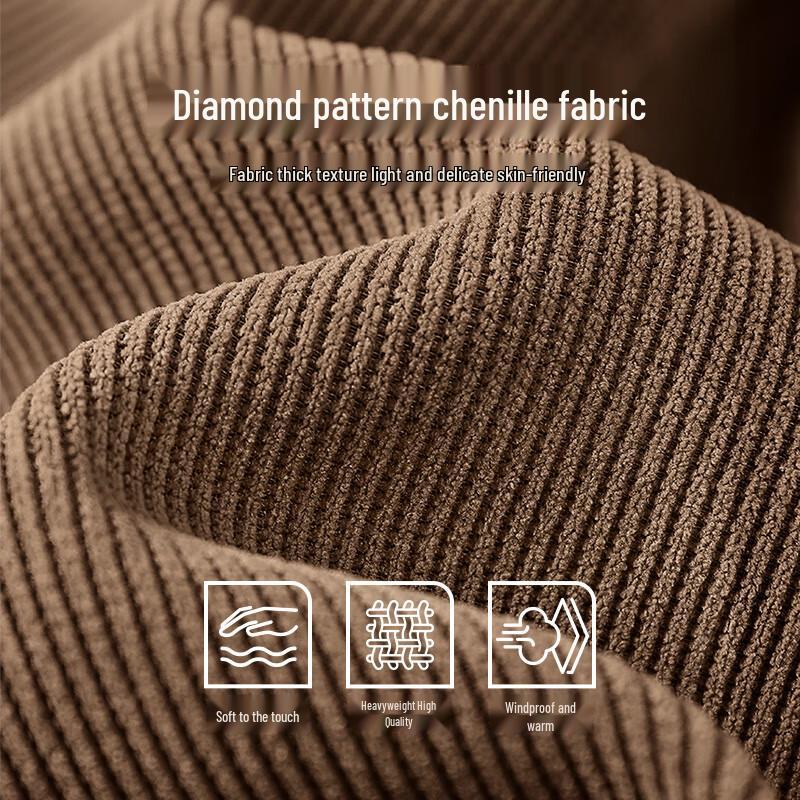 Jeanswest Men's Chenille American Retro Casual Pants