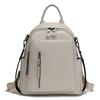 Zency 100% Genuine Leather Backpack For Women Large Capacity Travel Rucksack