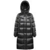 Gaofang Black Gold Kids Long Goose Down Winter Jacket