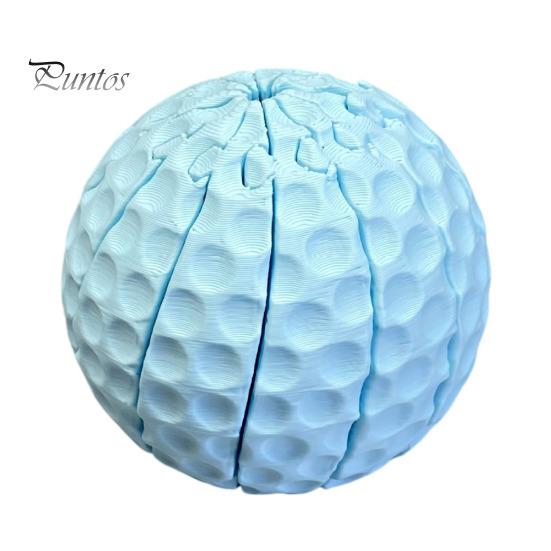 Pull-resistant Squishy 3D Printed Twisting Ball Fidget Toy, Transforming Spiral Shape Decompression Sensory Anxiety Relief Toy Desk Accessory for Work