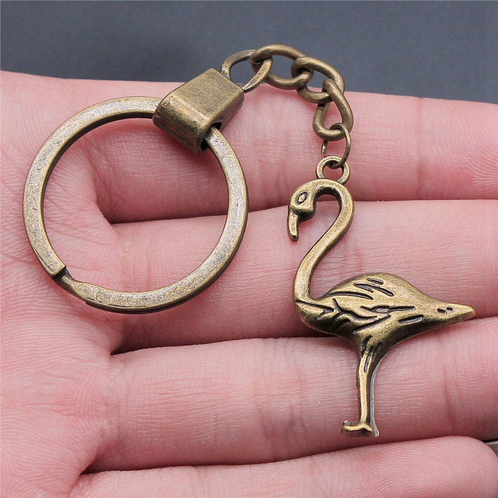 30mm Keychains Butterfly Bird Kids' Jewelry Materials QY010