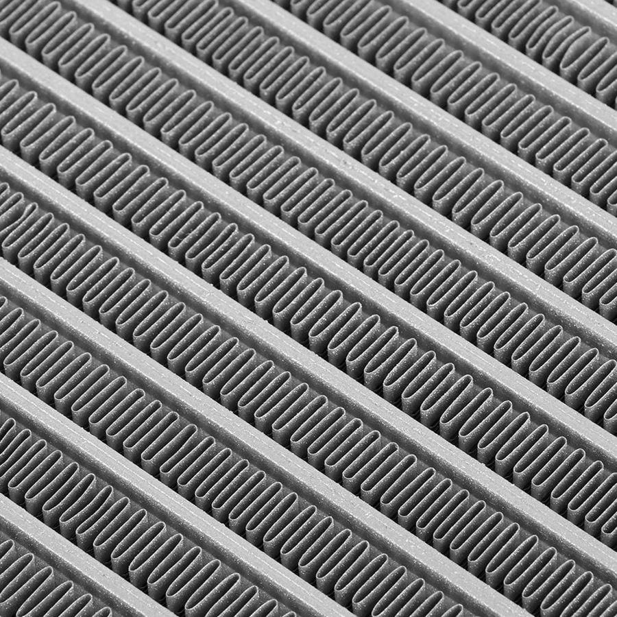 Oil Radiator 13 Row Universal Motorcycle Engine Oil Cooler Cooling Radiator Replacement 125-250CC Silver Cooling