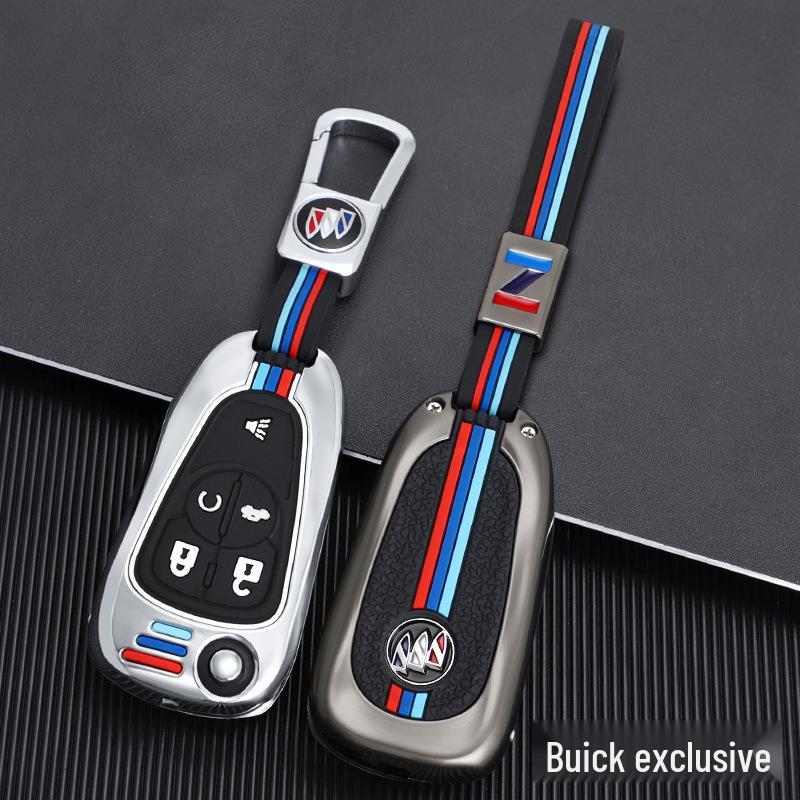 Buick Key Case for Modified Folding Keys: Compatible with Yinglang GT/XT, Junyue, Junwei, Kaiyue Models.