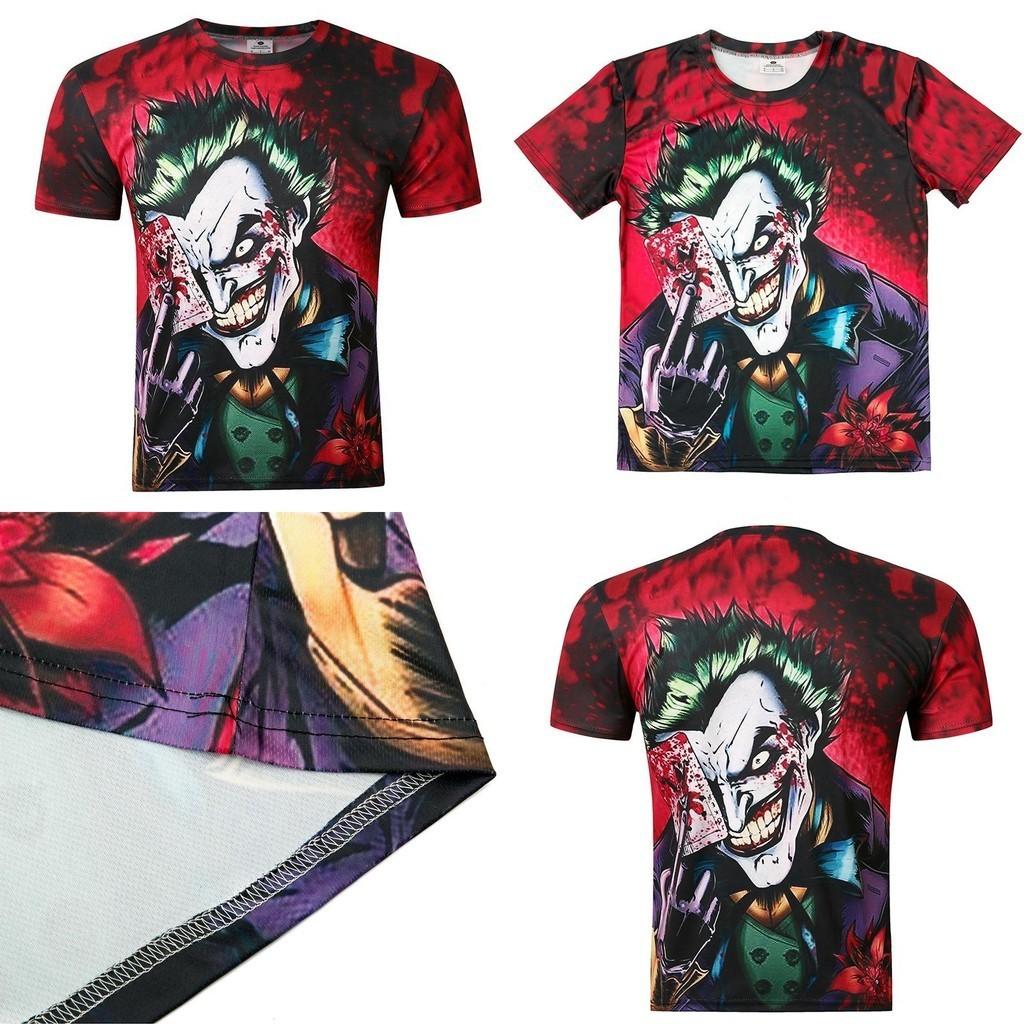 Men's Joker T-shirt High Definition Graphic Artwork And Stretchy Fabric